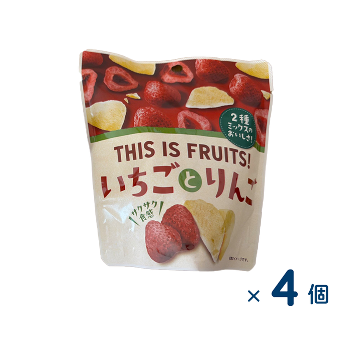【セット売り】クリート ＴＩＦいちごとりんご １４ｇ（賞味期限2026/2/25）2個入り