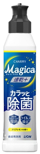 【セット売り】CHARMY Magica 速乾＋（プラス）カラッと除菌クリアレモンの香り本体220ml 4個入り