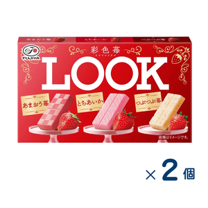 【セット売り】不二家 ルック彩色苺（賞味期限2026/07/31）2個入り