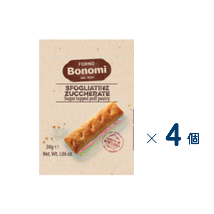 【セット売り】ボノミ　シュガーパフペストリー　賞味期限2026-11-30　4個入り