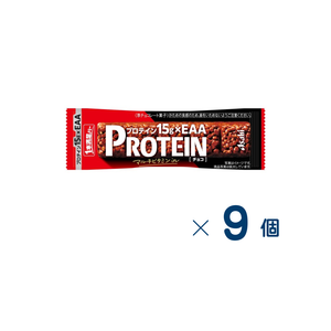 【ケース売り】アサヒグループ食品　1本満足バー プロテインチョコ　賞味期限2026-12-31　9個