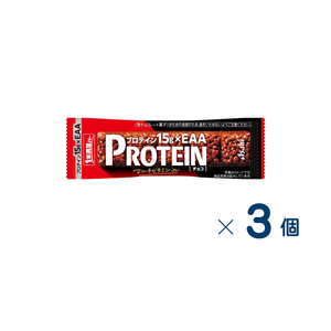【セット売り】アサヒグループ食品　1本満足バー プロテインチョコ　賞味期限2026-12-31　3個