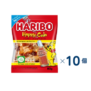 【まとめ売り】ハリボー　ハッピーコーラ 賞味期限2026-11-30  10個入り
