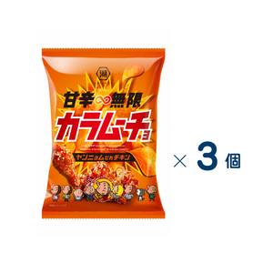 【セット売り】湖池屋　甘辛カラムーチョヤンニョムだれチキン　賞味期限2026-11-30　3個入り
