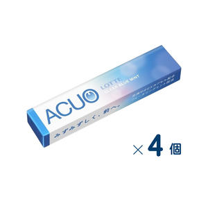【セット売り】ロッテ ACUO クリアブルーミント　賞味期限なし　4個