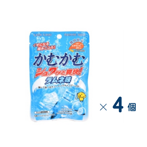 【セット売り】三菱食品　かむかむラムネ 賞味期限2027-01-31  4個入り