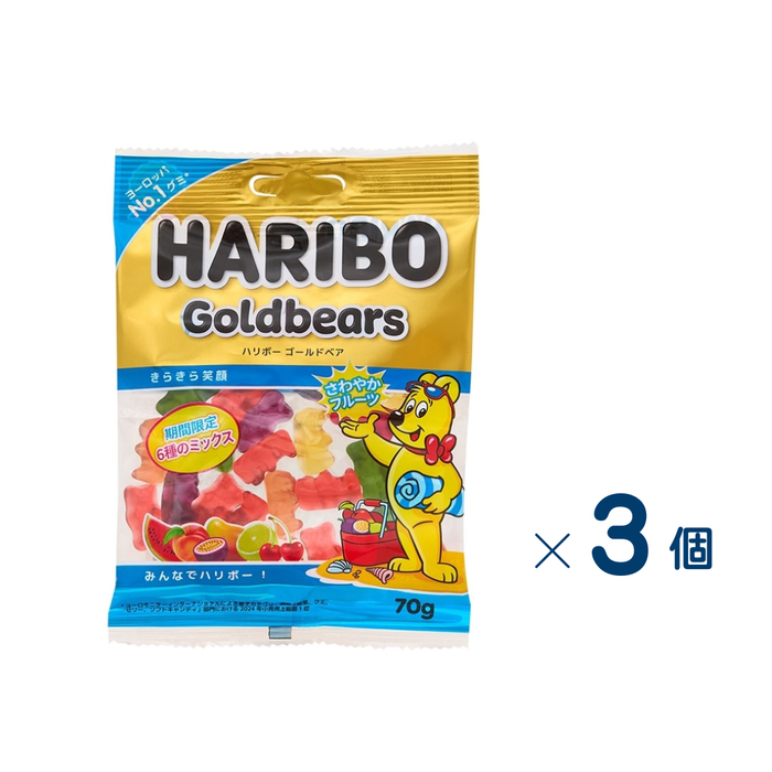 【セット売り】三菱食品　ハリボーさわやかフルーツ　賞味期限2027-05-31　3個入り