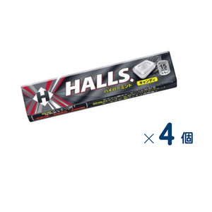 【セット売り】モンデリーズ　ホールズハイパーミント　賞味期限2027-04-30　4個入り