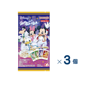 【セット売り】ハート　キャラポトレ　ディズニーキャラクター　賞味期限2027-05-25　3個
