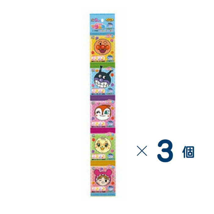 【セット売り】不二家　アンパンマンミニミニラムネ5連　賞味期限2026-09-30　3個入り