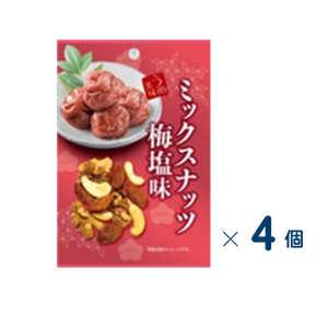 【セット売り】Ｋ・Ｓカンパニィー ＮＴＳミックスナッツ梅塩味　賞味期限2026-07-20　4個入り