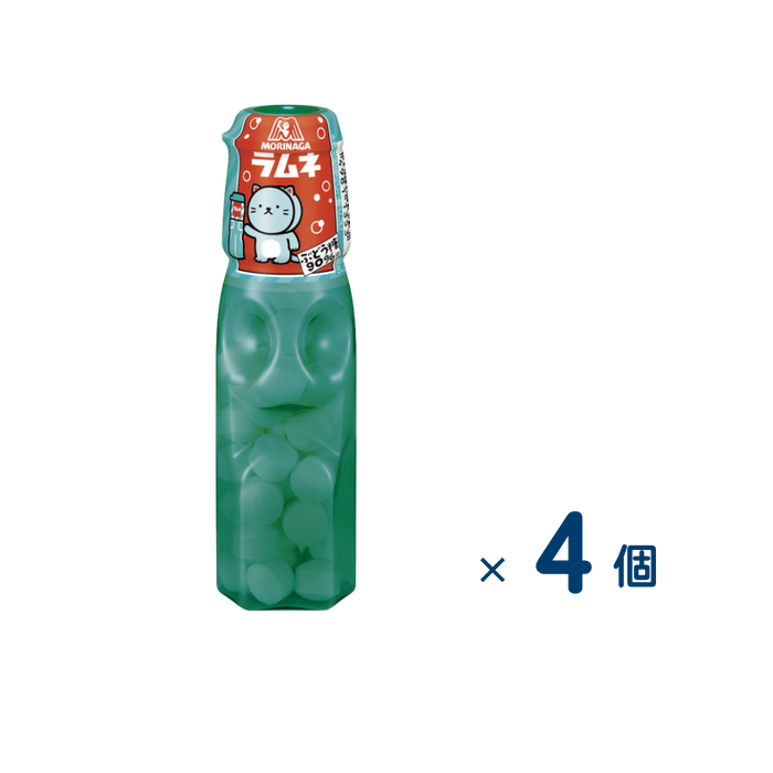 【セット売り】森永　ラムネ（賞味期限2026/12/31）4個入り