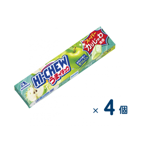【セット売り】森永　ハイチュウ青りんご　12粒（賞味期限2027/01/31）4個入り