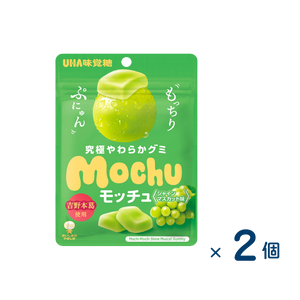 【セット売り】味覚糖 モッチュシャインマスカット（賞味期限2026/06/30）2個入り