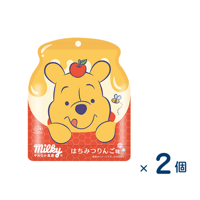 【セット売り】不二家 ミルキー はちみつりんご味（賞味期限2026/06/30）2個入り