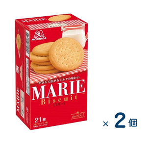 【セット売り】森永製菓 マリー 21枚（賞味期限2026/05/31）2個入り