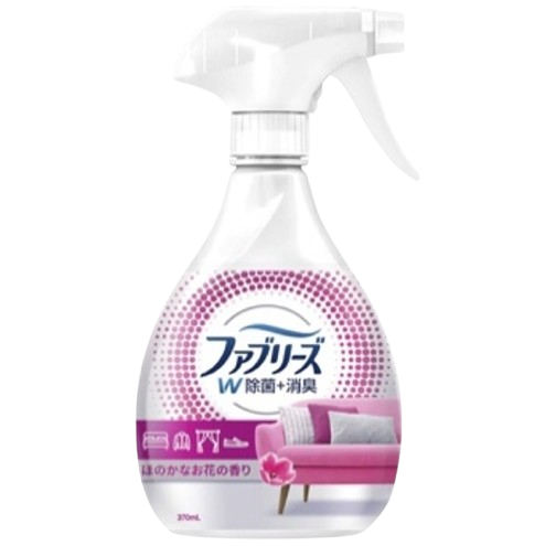 ファブリーズ W除菌＋消臭 ほのかなお花の香り 本体370mL 1個入り