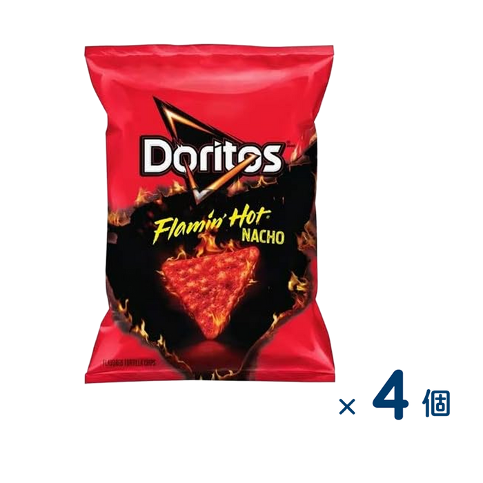 【セット売り】ジャパンフリトレー ドリトスＦＨ激辛ナチョチーズ味６０ｇ（賞味期限2026/01/08）4個入り