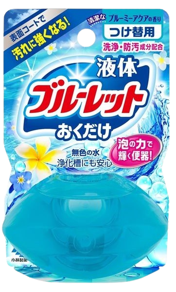 液体ブルーレット おくだけ 付替70mL(ブルーミーアクアの香り)  1個入り