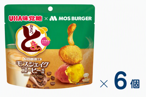【まとめ売り】ユーハ味覚糖　おさつどきっ（モスシェイクコーヒー風味）スタンドパック　賞味期限2027-11-30　6個入り