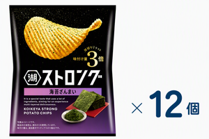 【まとめ売り】湖池屋　ストロング海苔ざんまい　賞味期限2026-9-30　12個入り