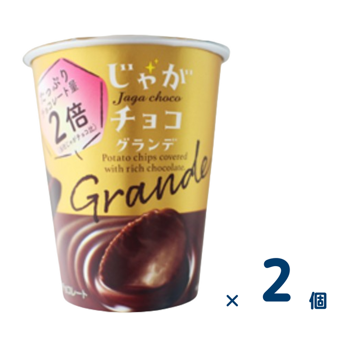 【セット売り】ブルボン じゃがチョコグランデ（賞味期限2025/3/31） 2個入り