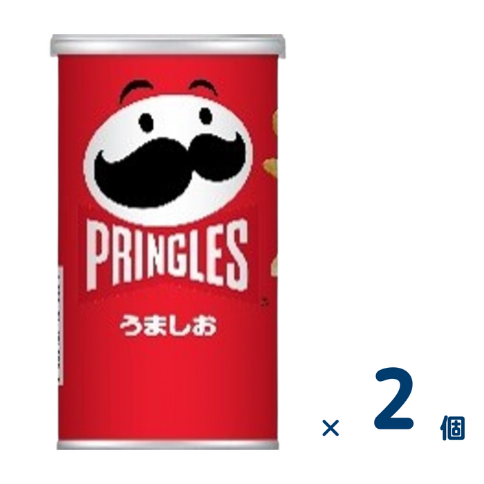 【セット売り】ケロッグプリングルズうましおS缶（賞味期限2025/8/31） 2個入り