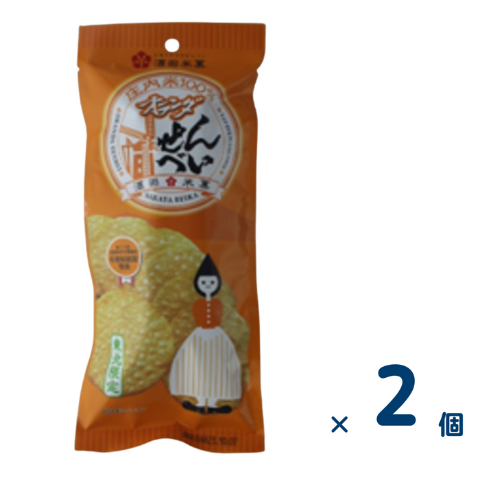 【セット売り】酒田米菓 オランダせんべい（賞味期限2025/1/22～2/16） 2個入り