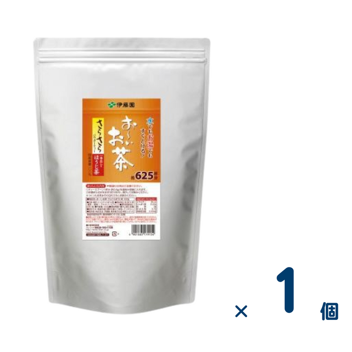 お～いお茶さらさらほうじ茶 500ｇ(賞味期限2024.10) 1個入り